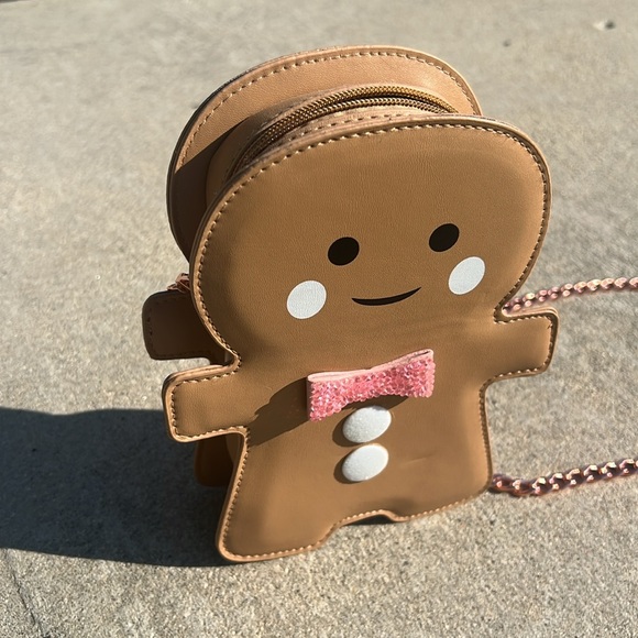 Ginger bread novelty micro purse / fits iPhone 14 Pro Max - Picture 7 of 9